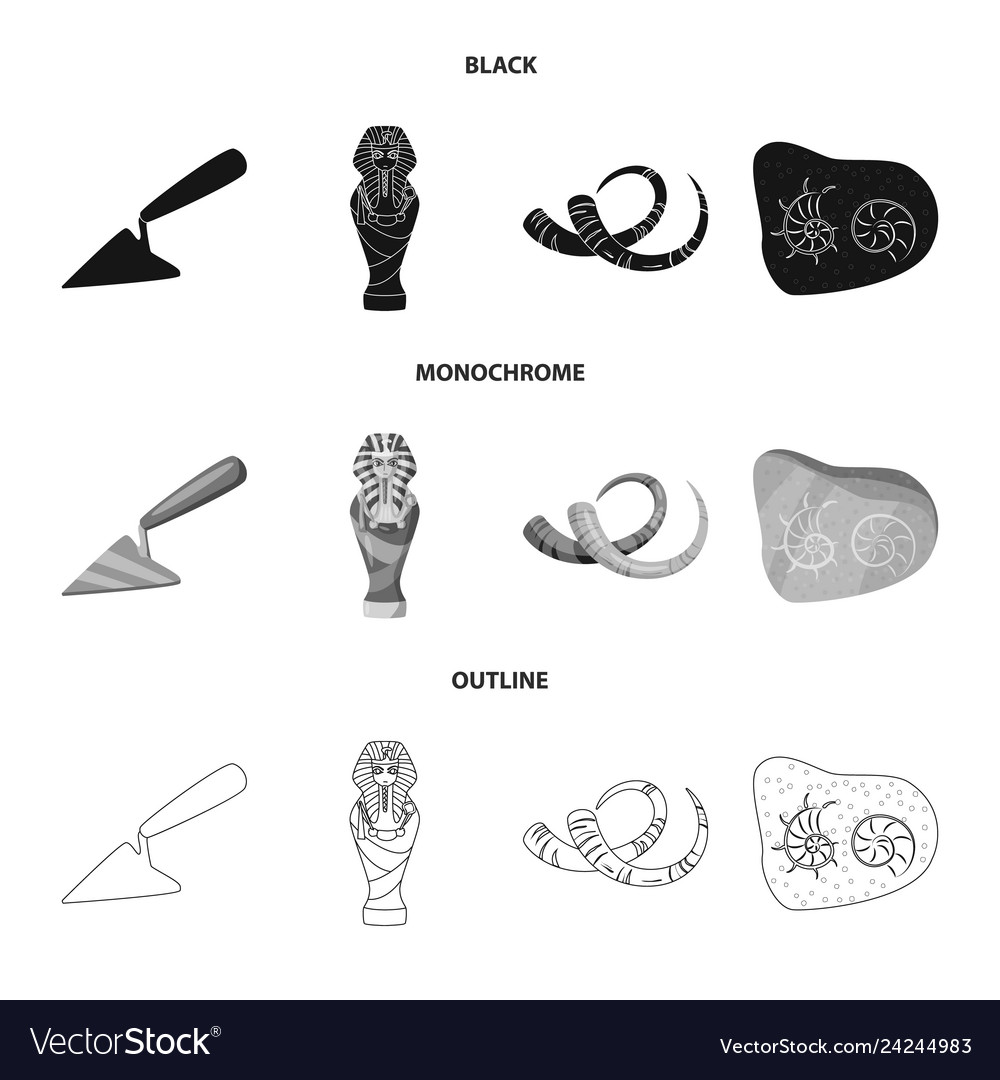 Isolated object of story and items sign vector image Isolated object of story and items sign