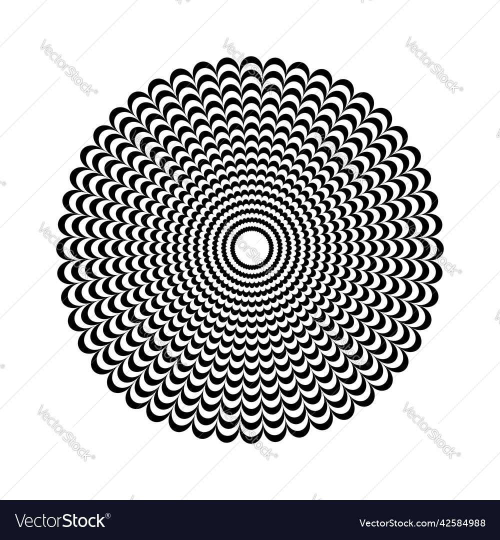 Abstract circle pattern