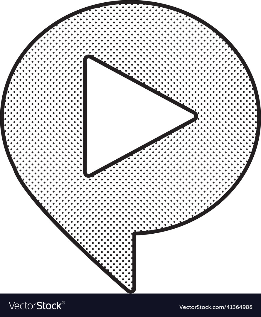 Button video player icon sign design vector image Button video player icon sign design