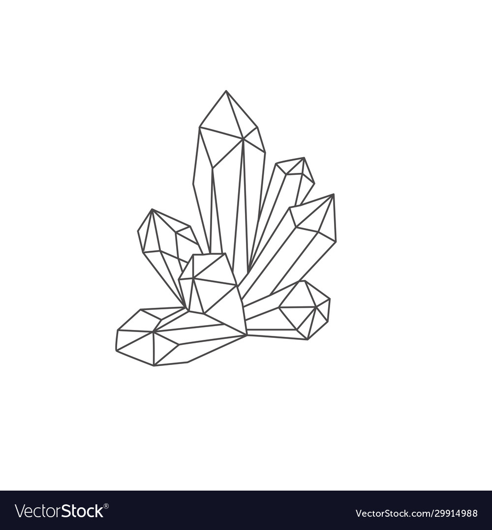 Crystal design element