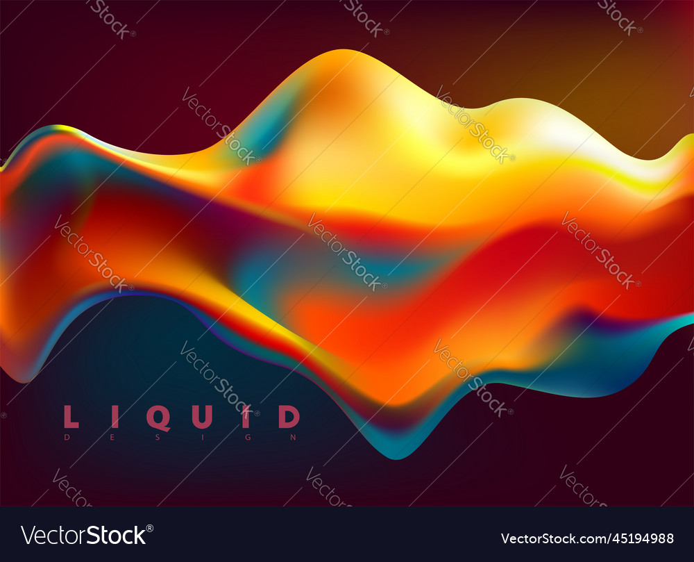 Liquid Gradient Swirls