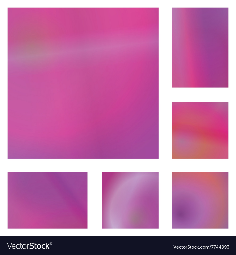 Magenta abstract background design set