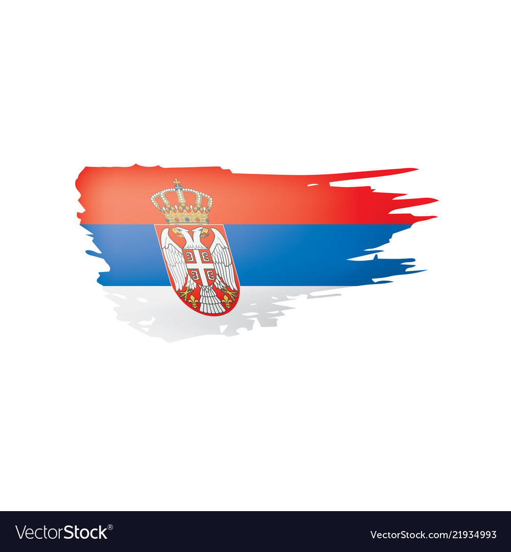 Флаг Сербии Раскраски