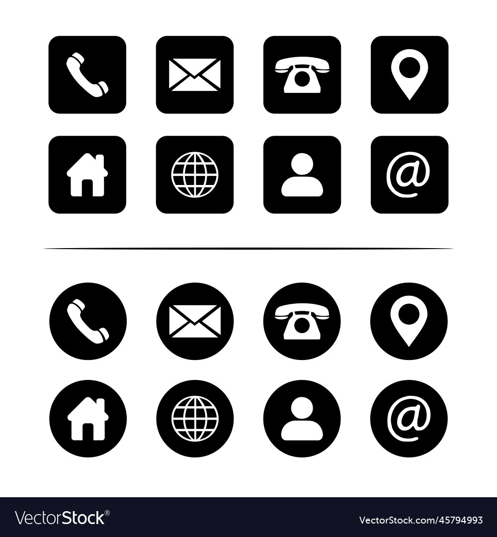 Set of icon design