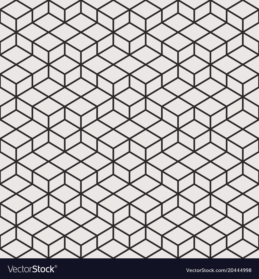 Geometric line pattern