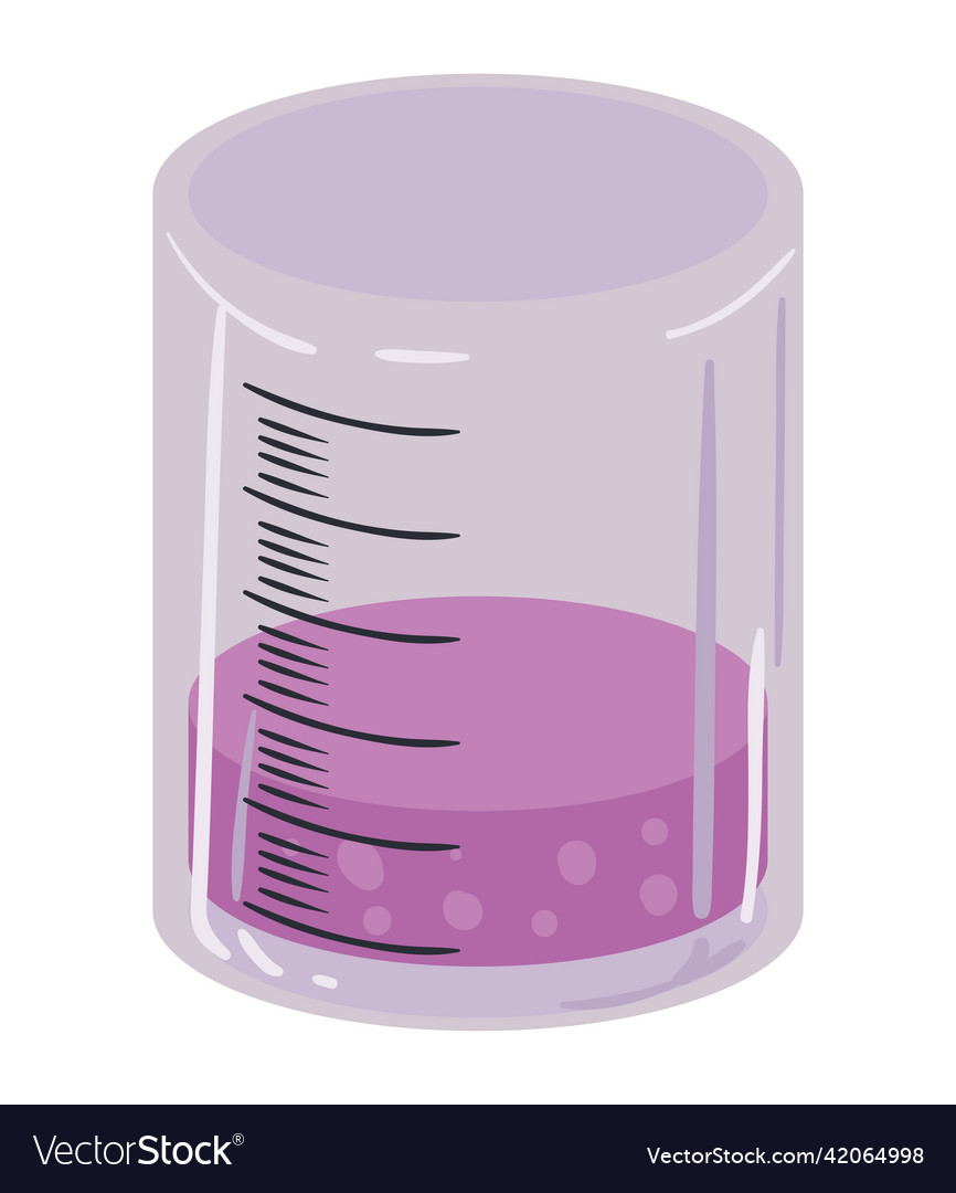 Laboratory flask isolated icon