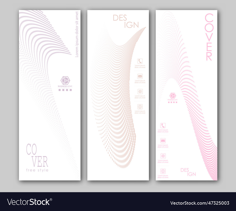 Abstract pattern template for the design vector image Abstract pattern template for the design