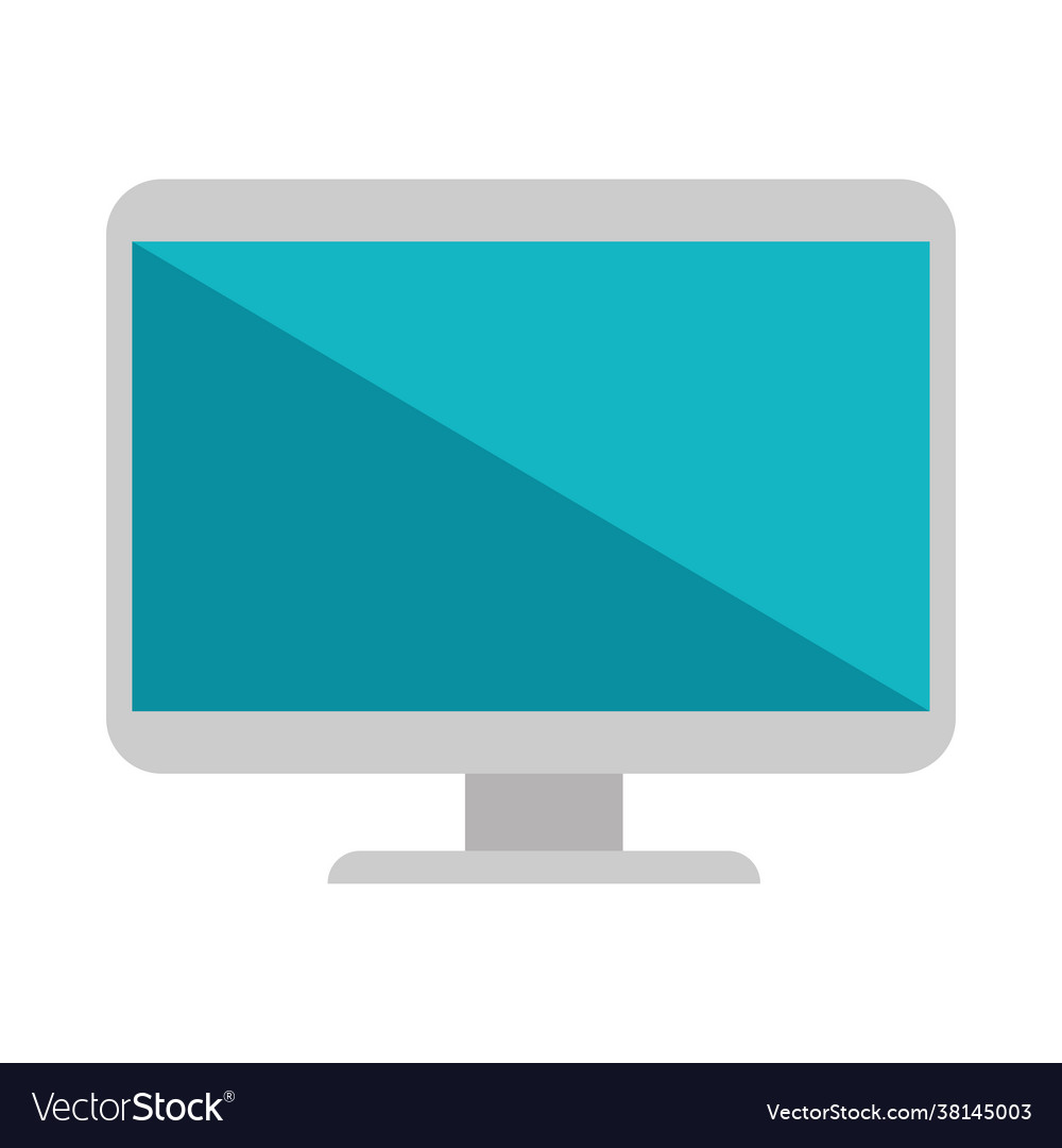 Monitor computer technology Royalty Free Vector Image