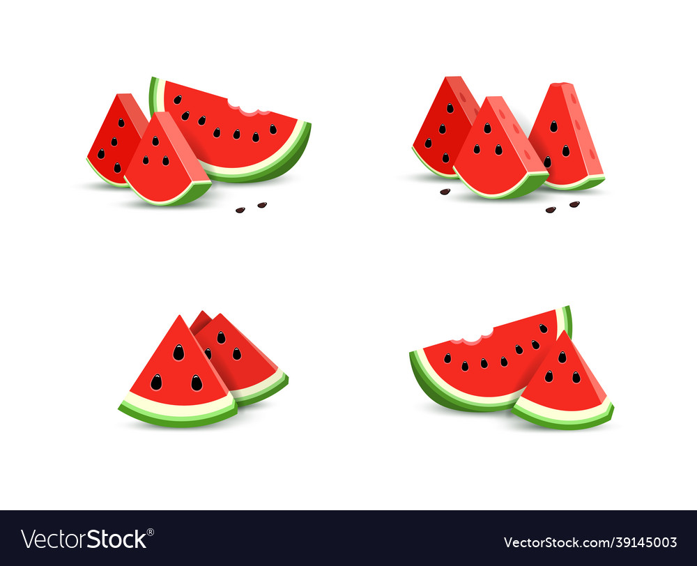 Set realistic of triangular