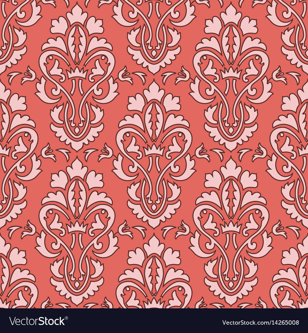Damask Pattern Background