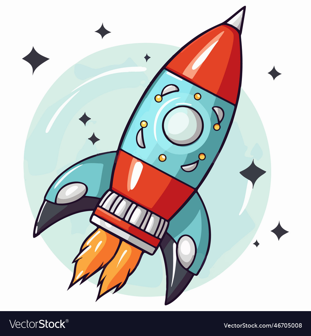 Rocket Royalty Free Vector Image - VectorStock