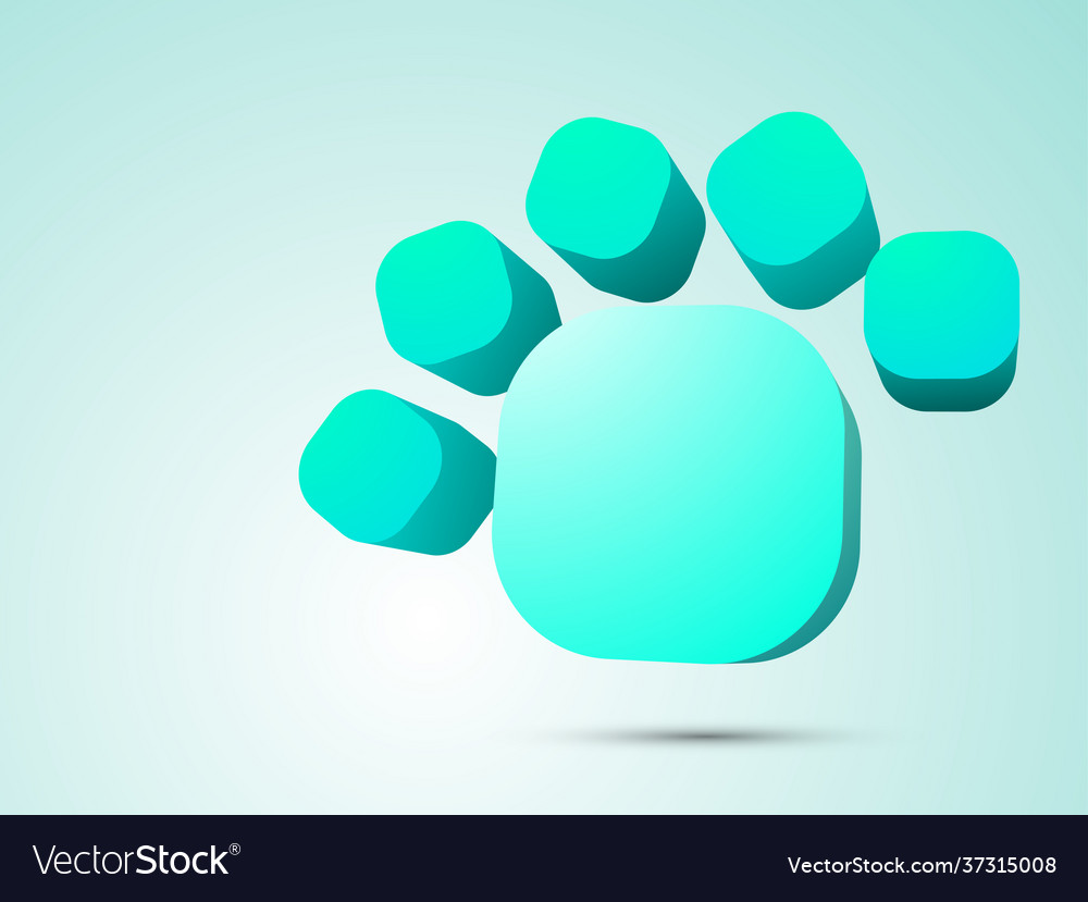 Shiny 3d abstract element design