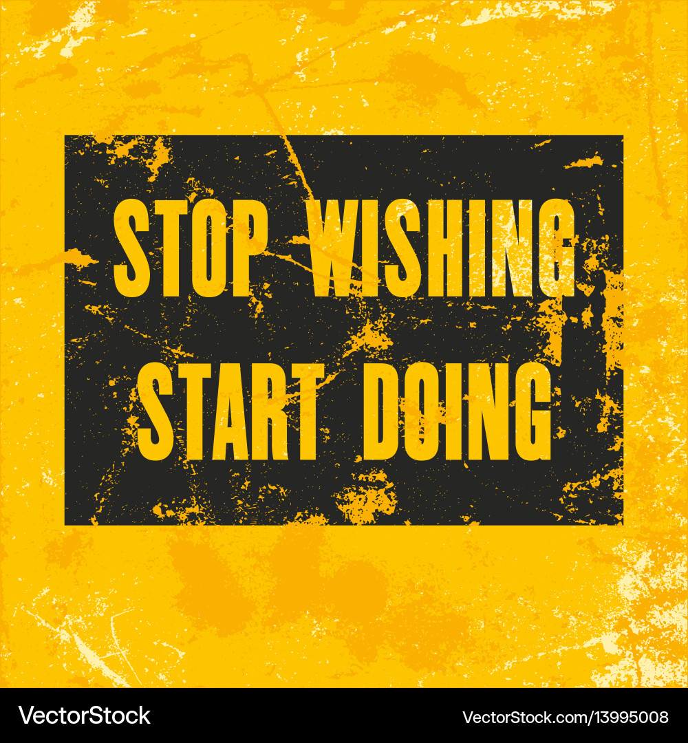 Typography Poster Design Concept Royalty Free Vector Image