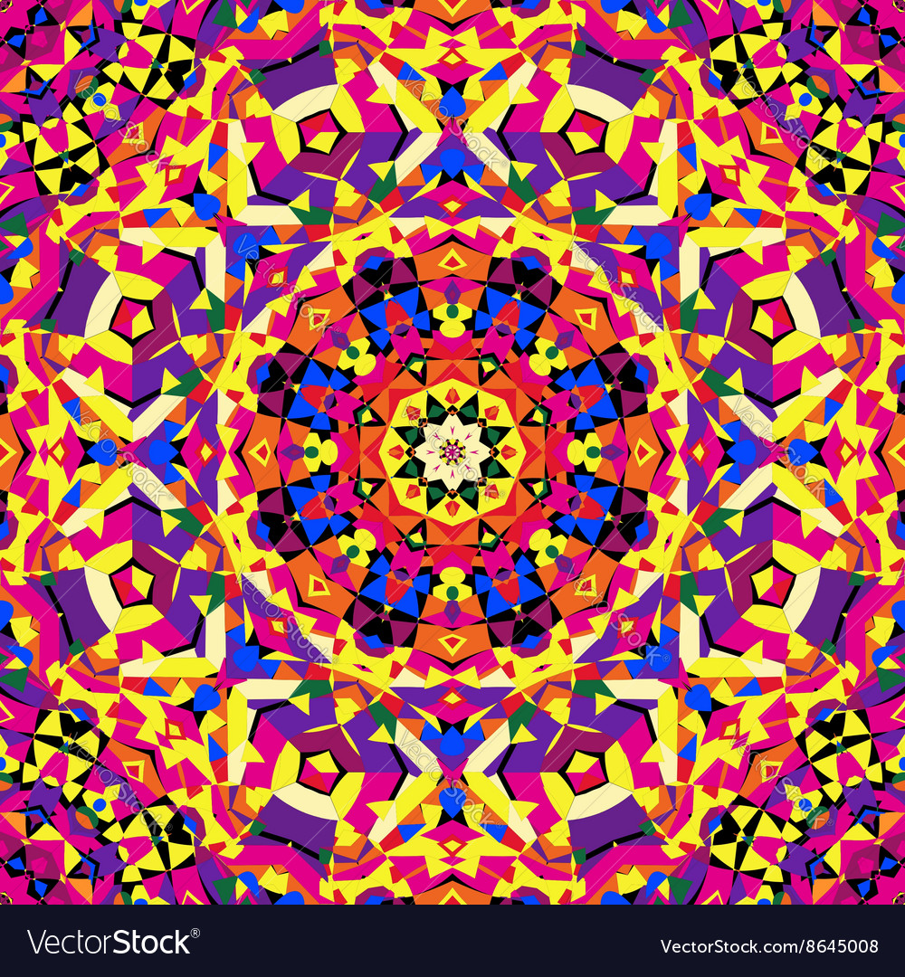 Vibrant Kaleidoscope Pattern