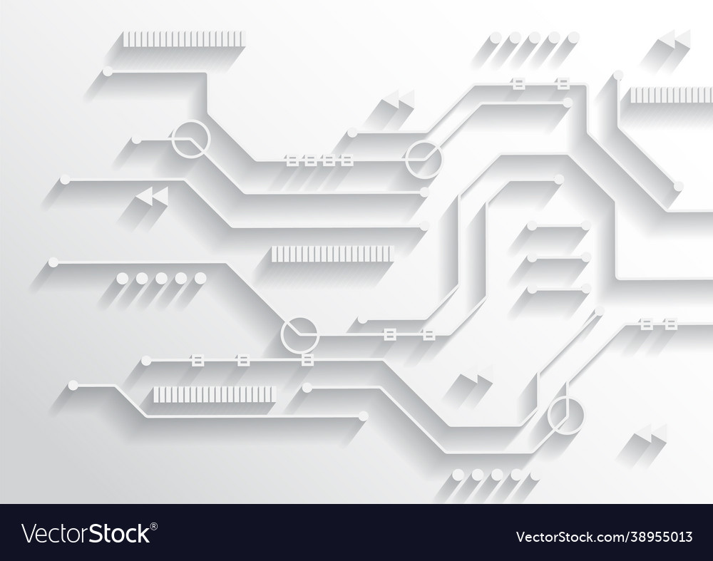 Circuit technology background with hi-tech