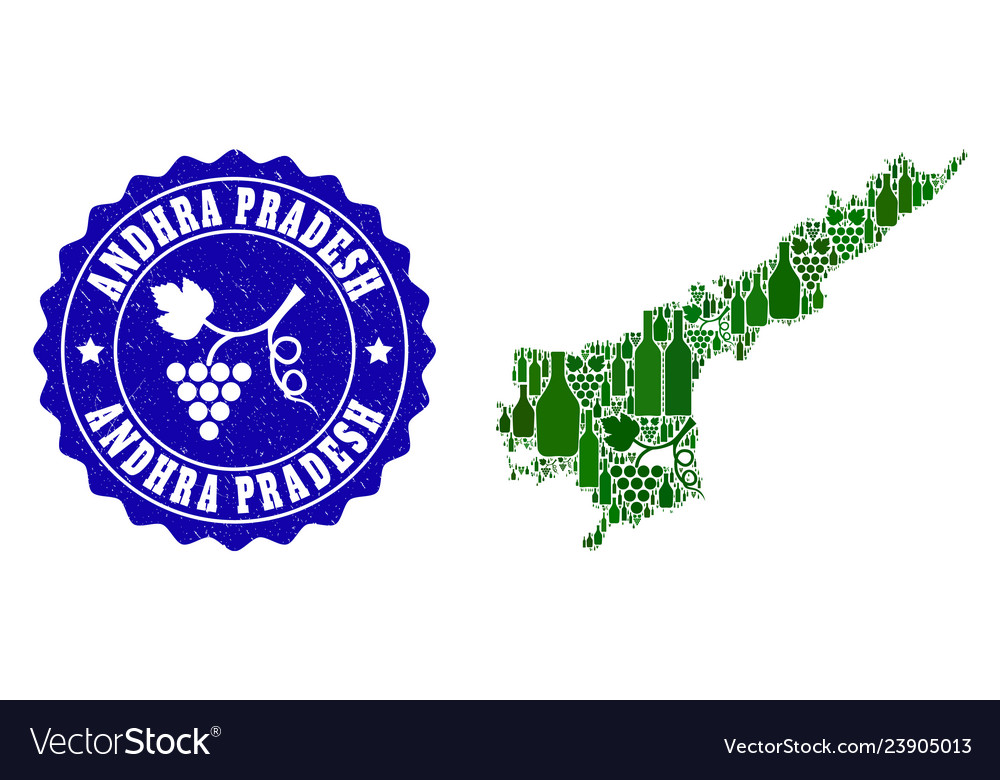 Composition of grape wine map andhra pradesh