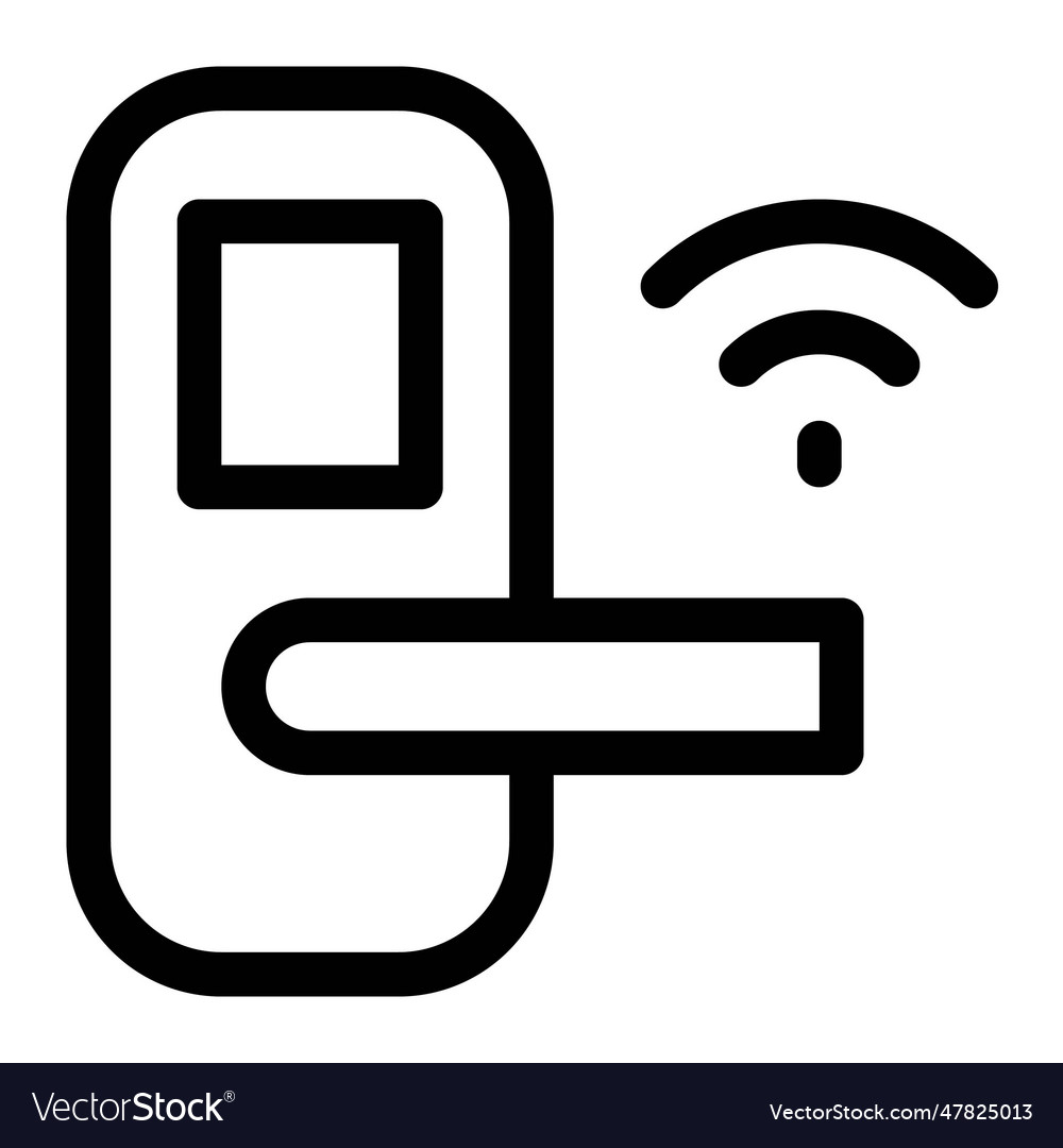 Electronic lock that functions through wifi