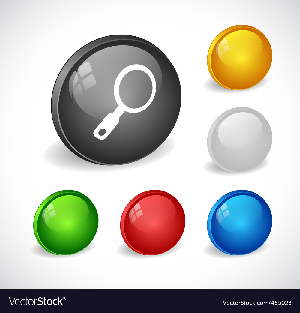 Color 3d buttons for web