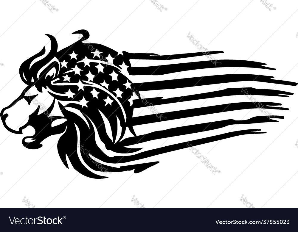 Animals With American Flag Svg