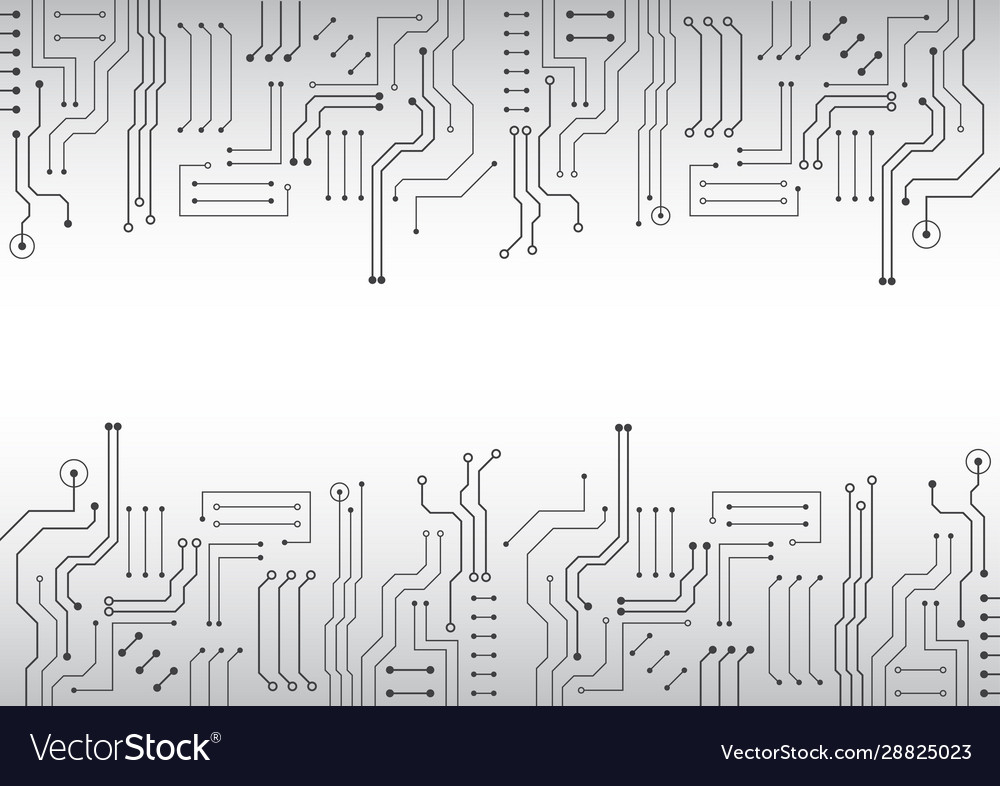 High tech technology geometric