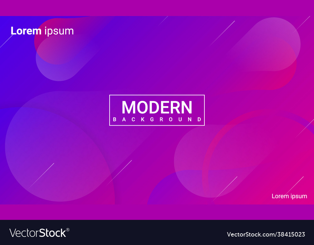 Memphis style abstract gradient background