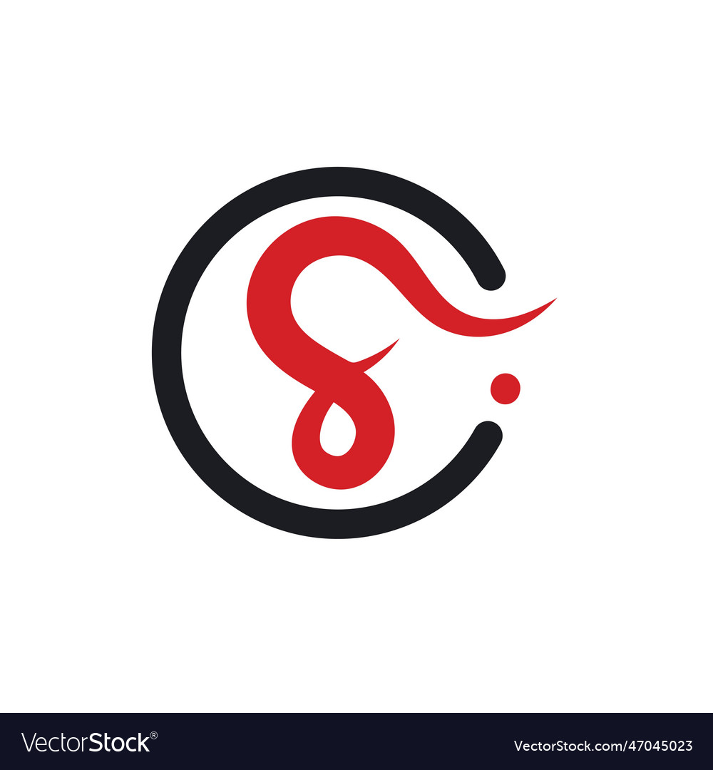 S letter icon concept design template Royalty Free Vector