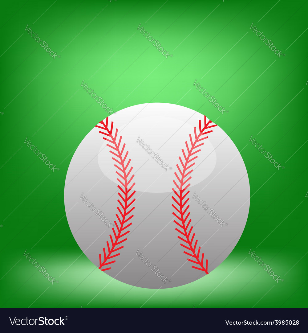 Baseball Royalty Free Vector Image VectorStock