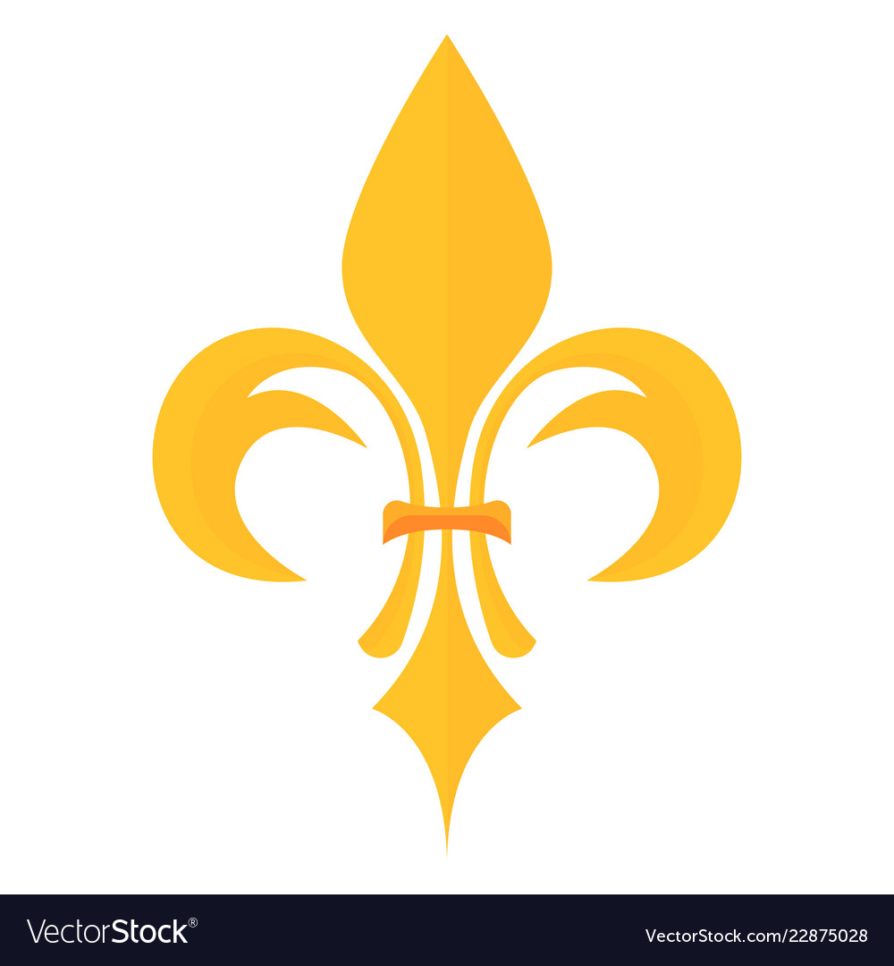 Lyli heraldic emblem Royalty Free Vector Image