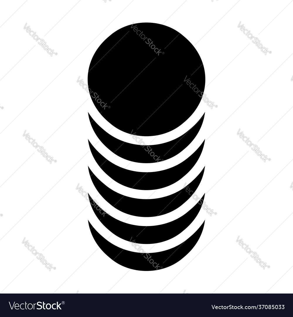 Multitier layered icon for computing or generic