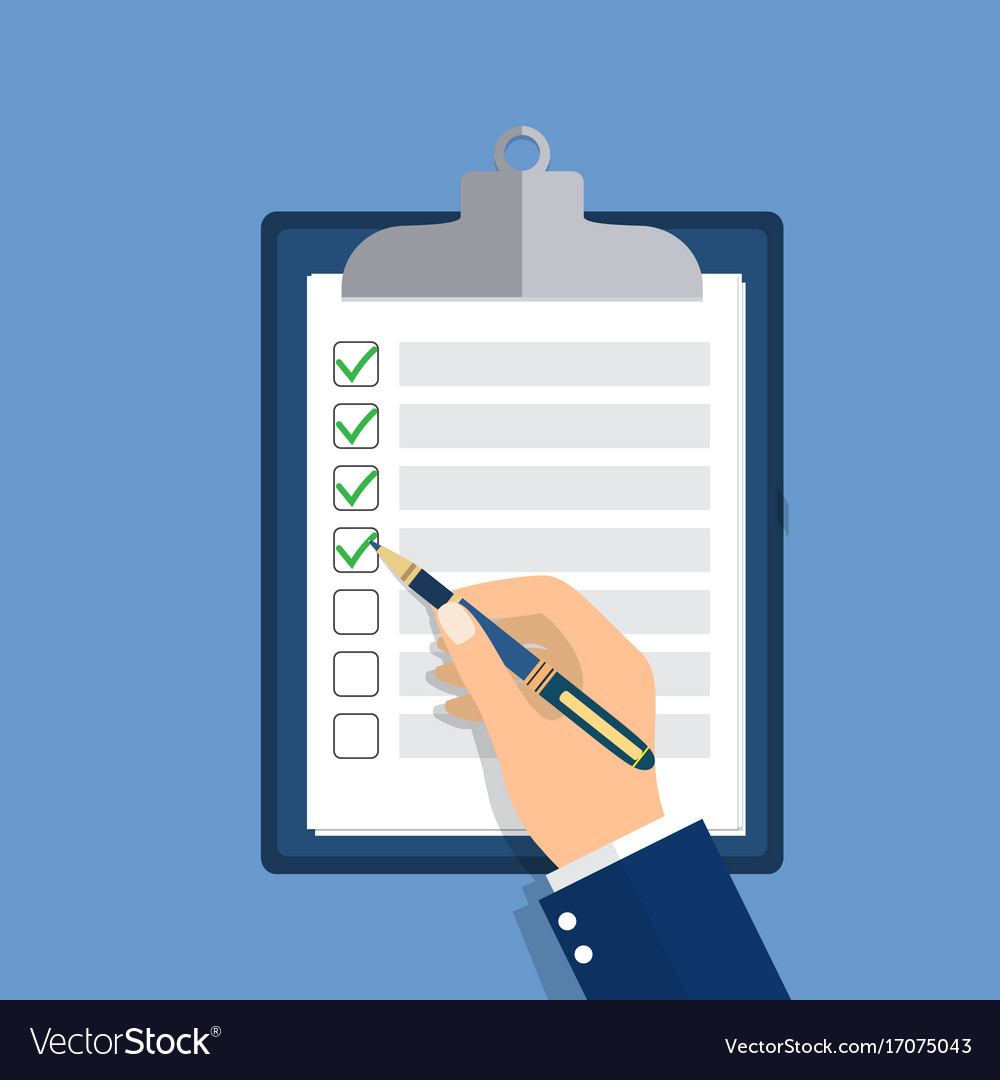 Agenda List Icon Royalty Free Vector Image Vectorstock