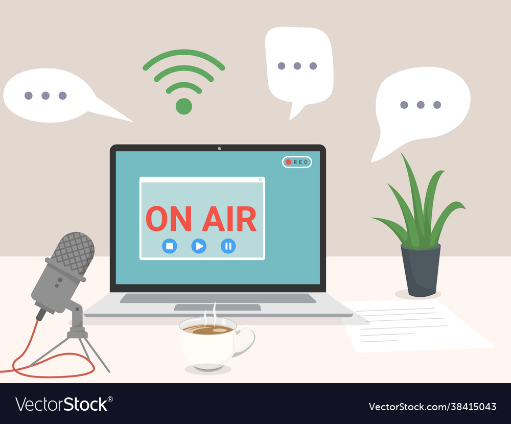 Podcast online show radio broadcasting podcasting