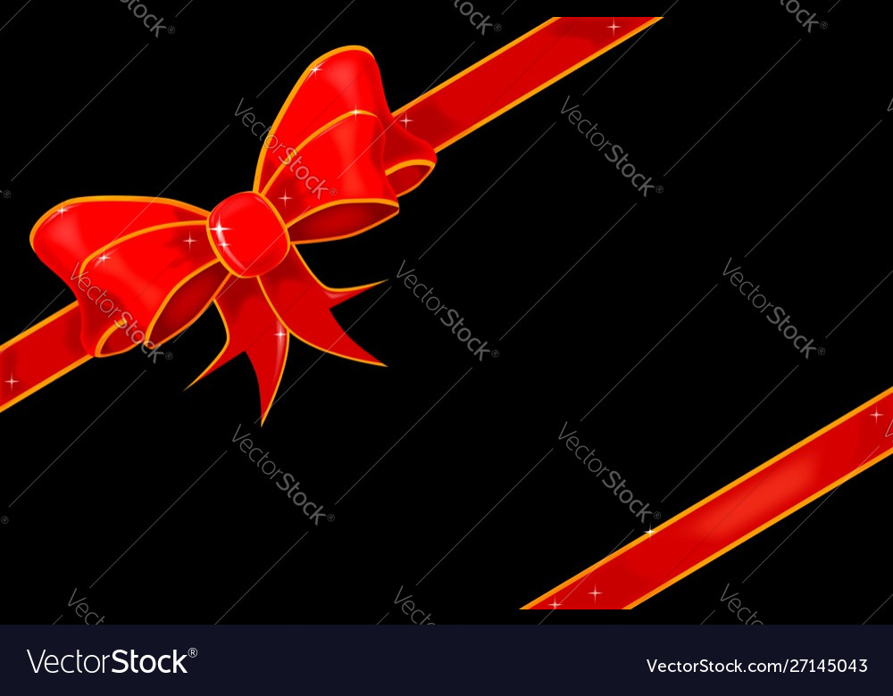 christmas parcel ribbon