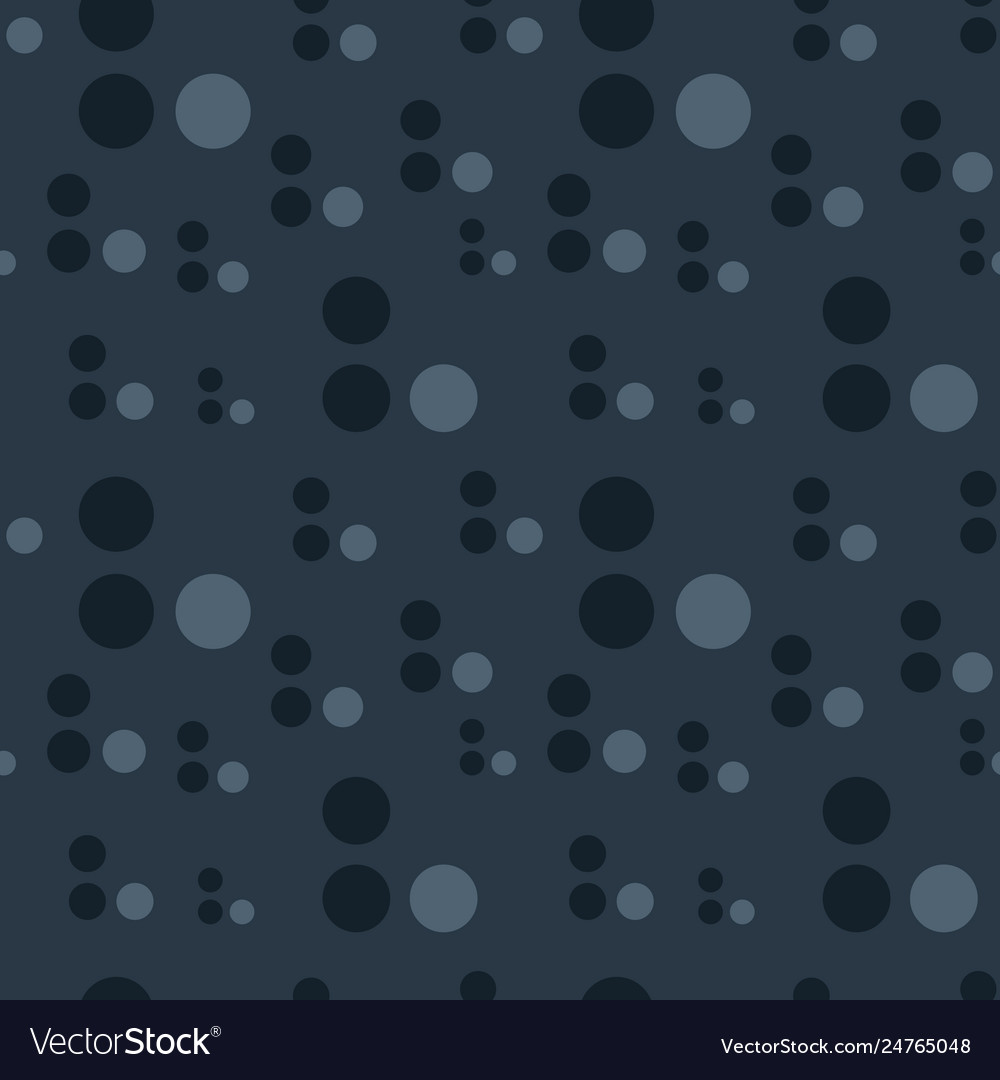Abstract circle drop seamless pattern