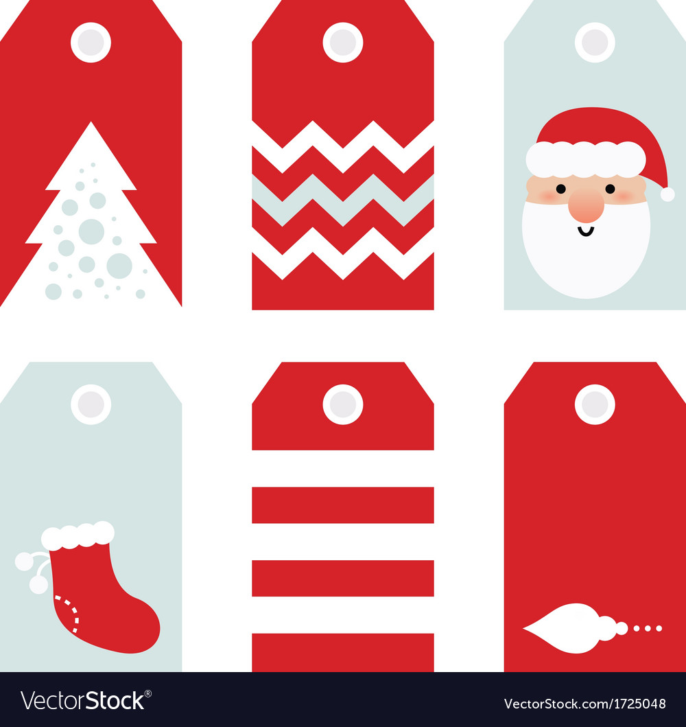 Download Cute modern christmas holiday gift tags printables