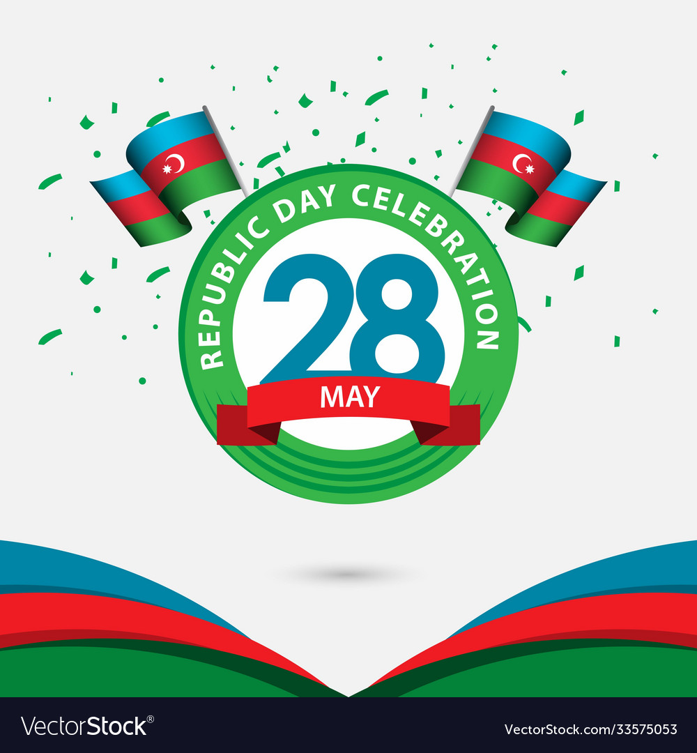 28 year azerbaijan republic day celebration