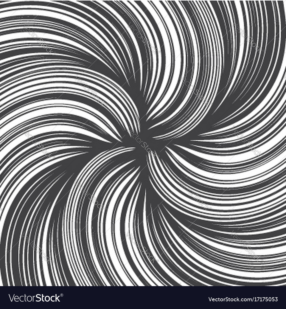 Hand drawn abstract twirl lines texture Royalty Free Vector