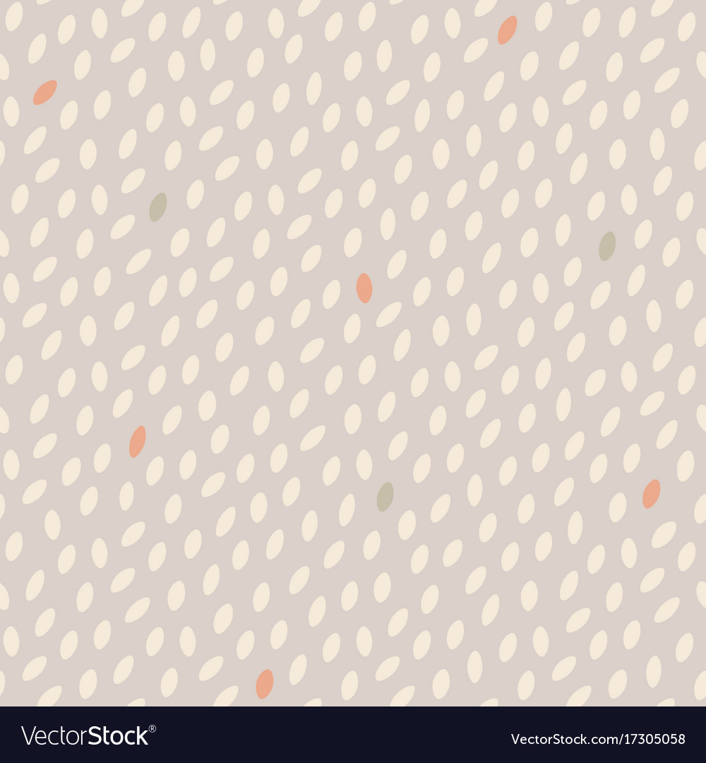 Abstract simple spotted seamless pattern
