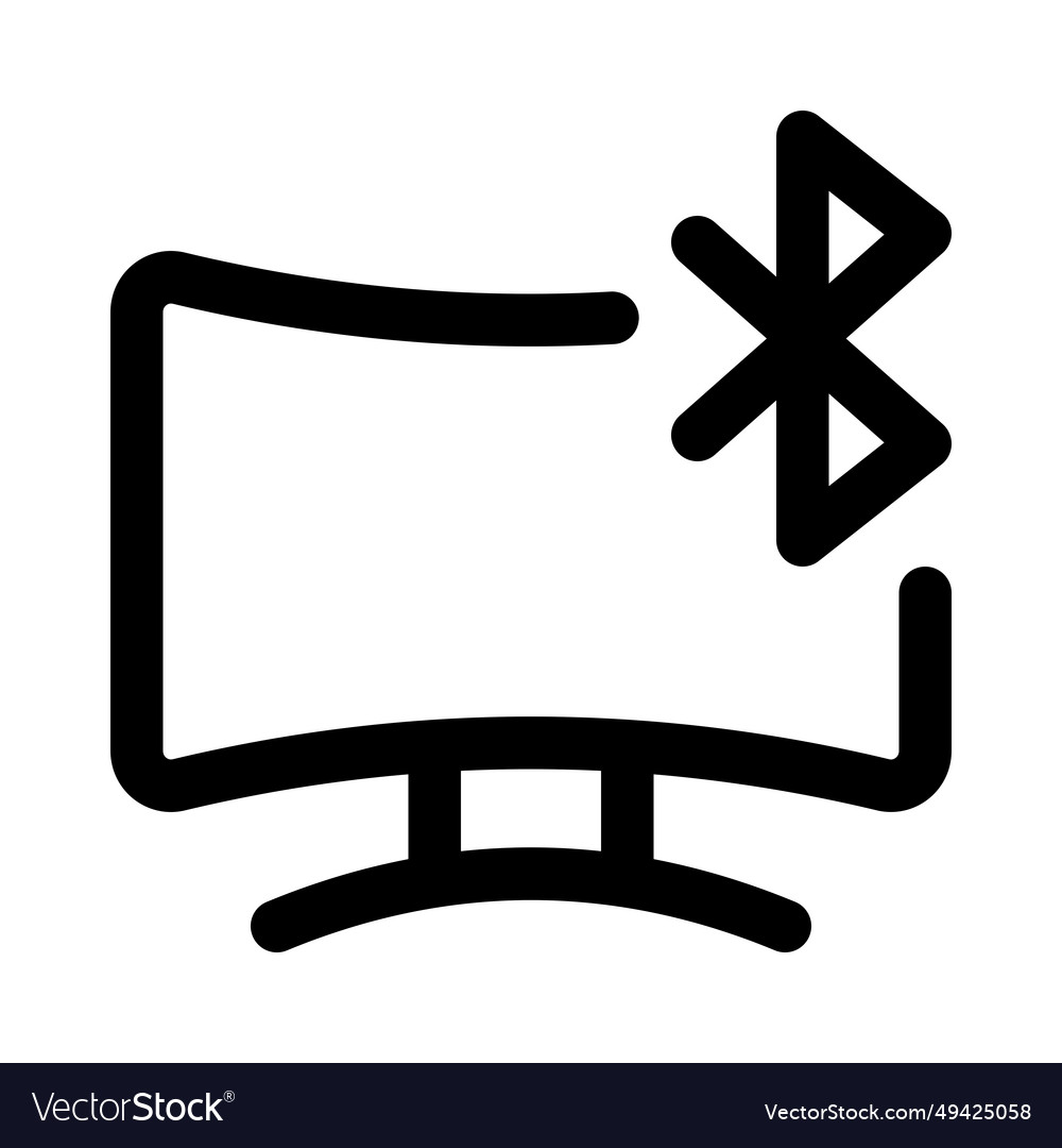 Full resolution screen connected with bluetooth