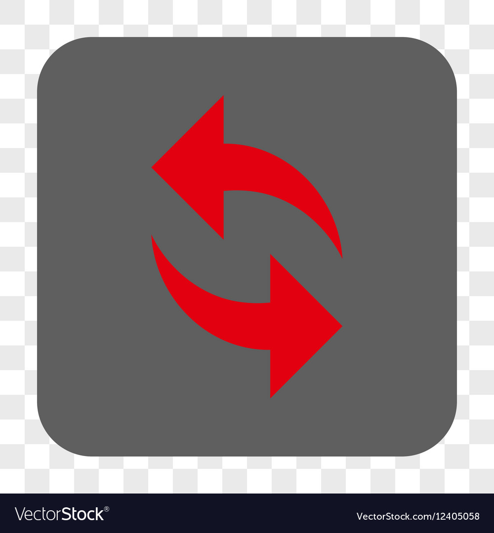 Refresh rounded square button
