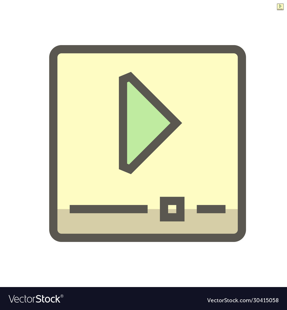 Video file icon design 48x48 pixel perfect