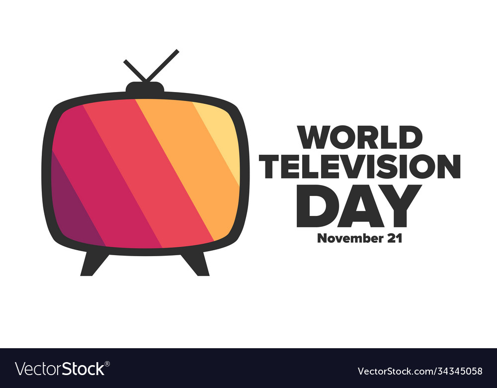 World television day november 21 holiday concept