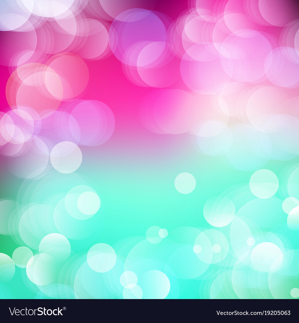 Abstract defocused bokeh lights background