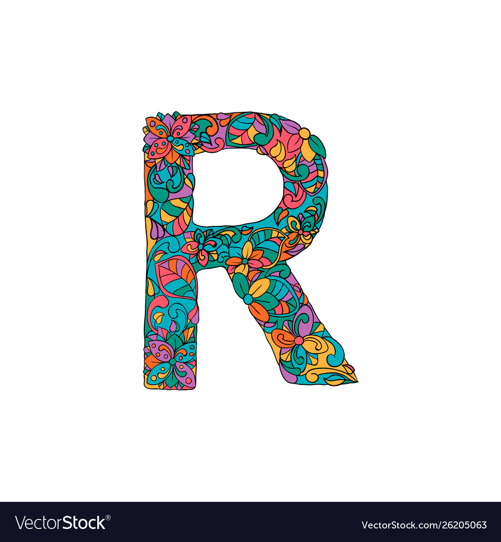 cool letter r fonts