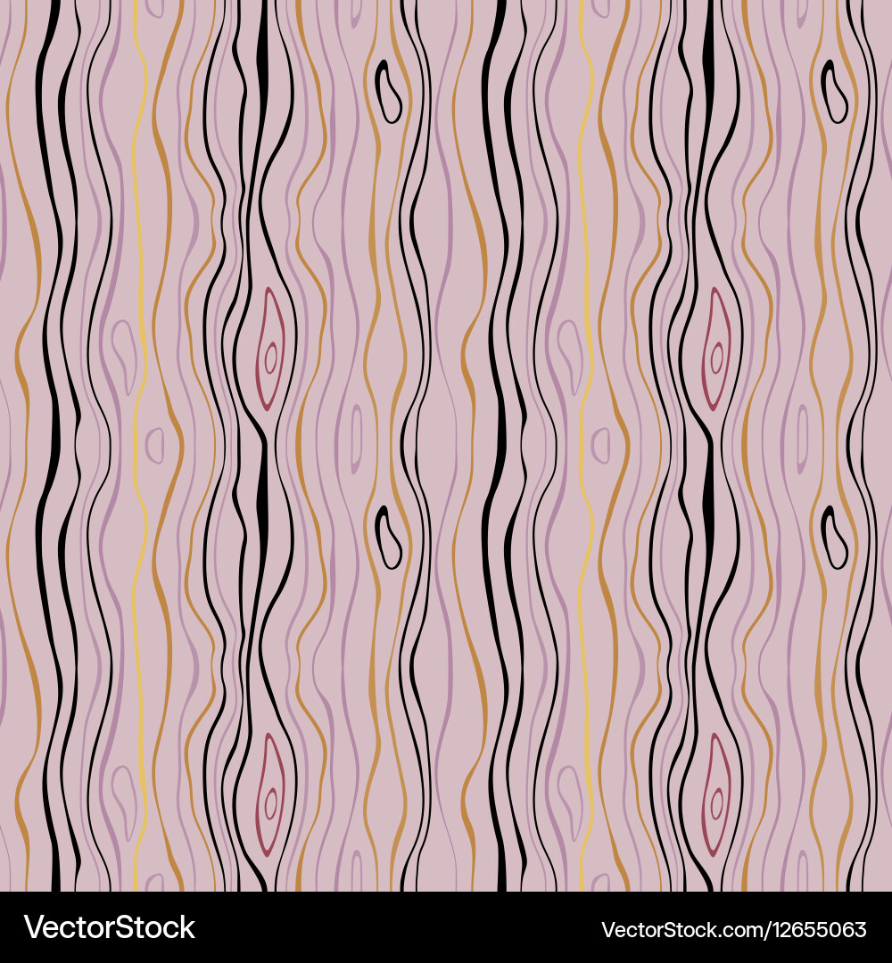 Seamless striped pattern vertical thin wavy lines Vector Image