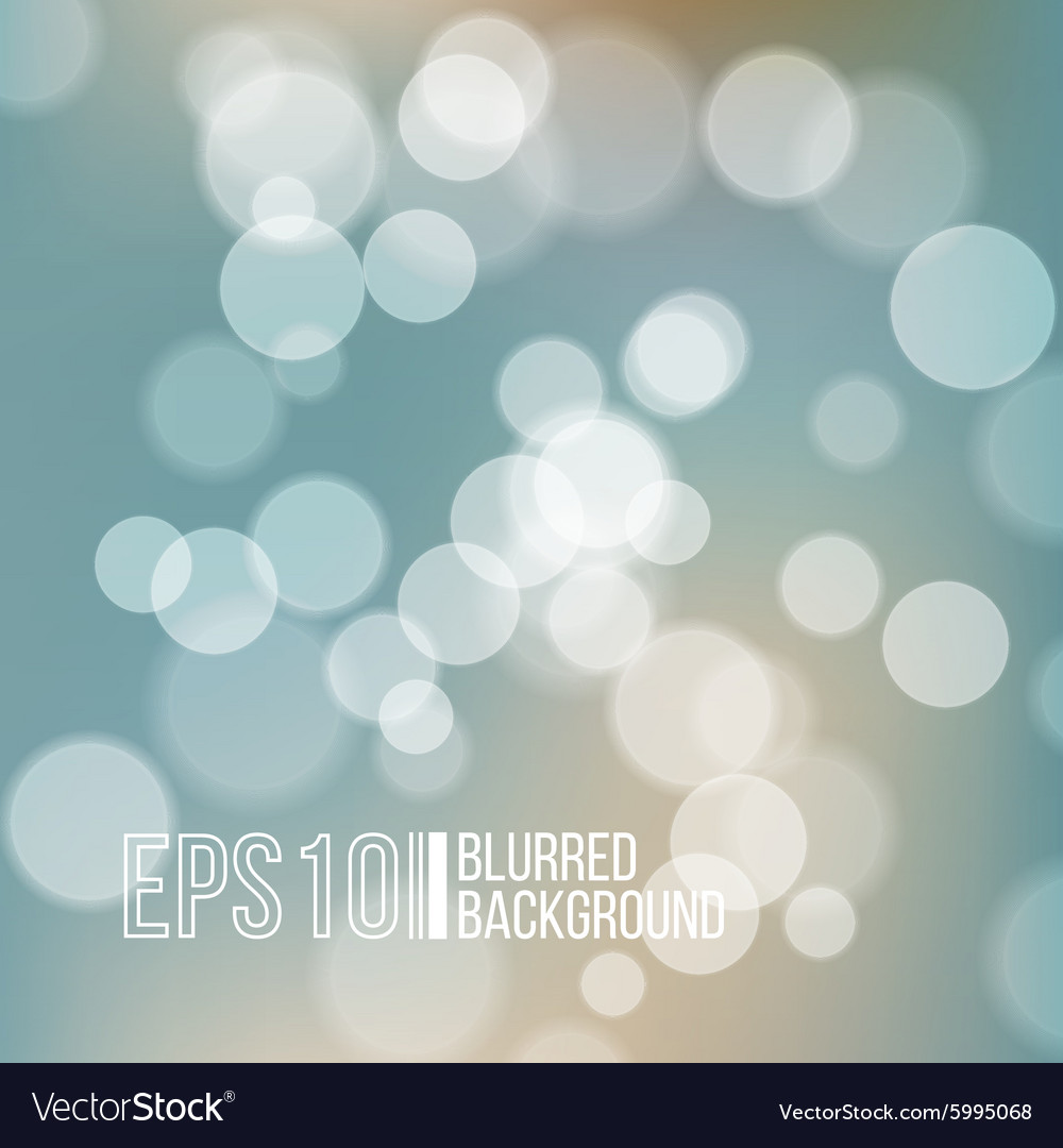 Bright background with bokeh effect
