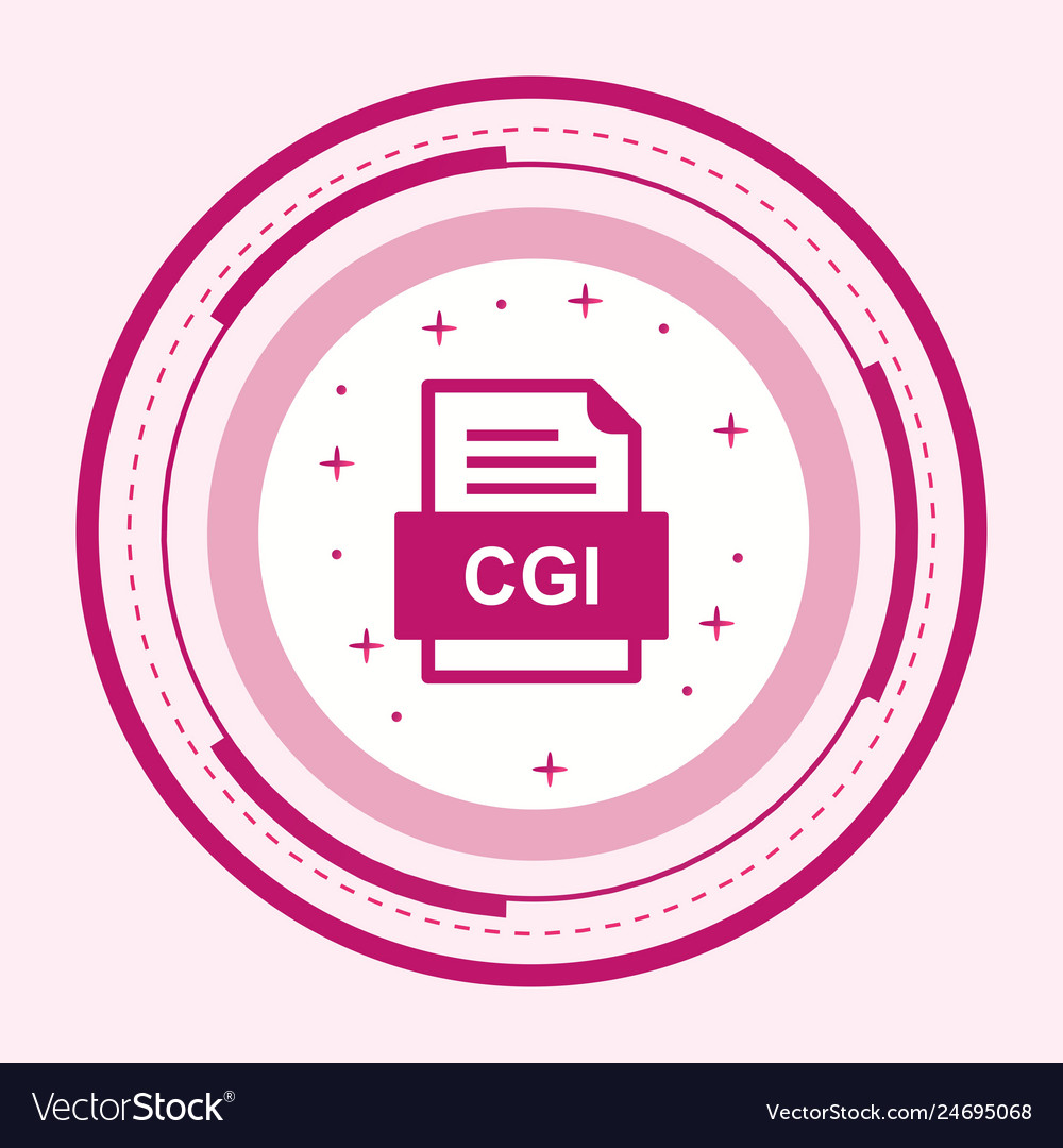 Cgi file document icon