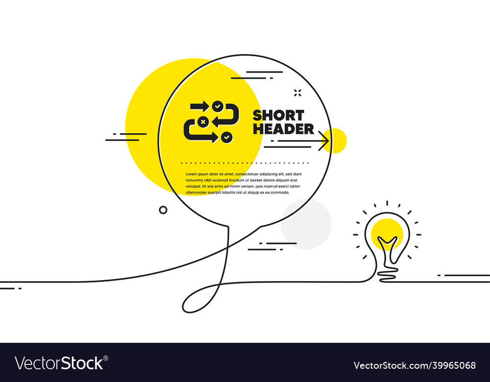 Survey progress icon algorithm sign vector image Survey progress icon algorithm sign