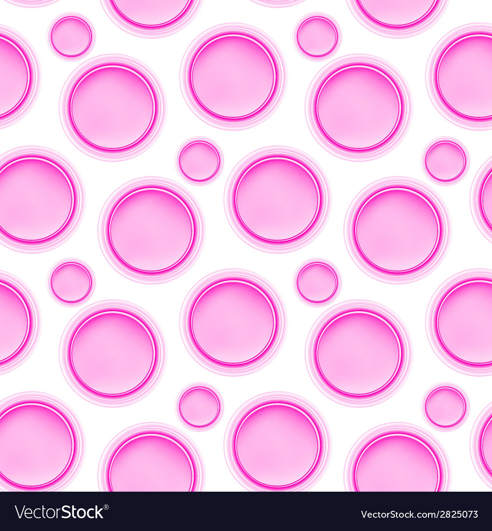 Fabric circles abstract seamless pattern