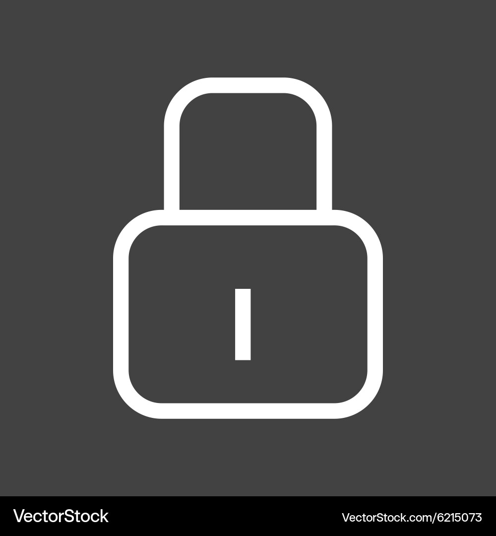 Lock security Royalty Free Vector Image - VectorStock