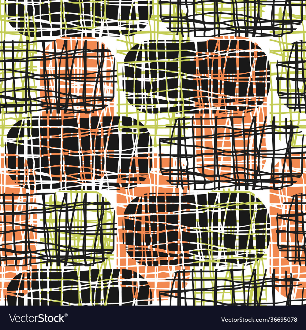 Rectangles with irregular burlap effect vector image Rectangles with irregular burlap effect